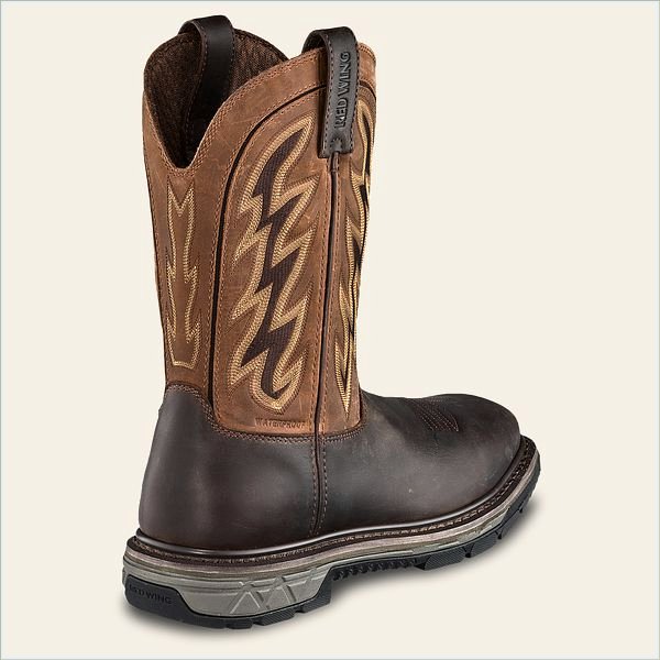  Rio Flex Men's 11-inch Waterproof, Soft Toe Pull-On Boot 1