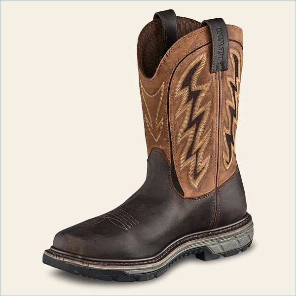  Rio Flex Men's 11-inch Waterproof, Soft Toe Pull-On Boot 2