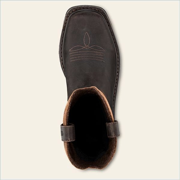  Rio Flex Men's 11-inch Waterproof, Soft Toe Pull-On Boot 3