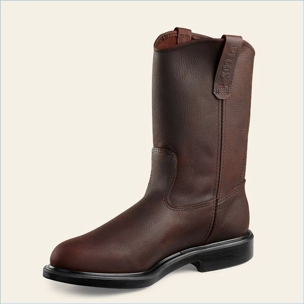  SuperSole Men's 11-inch Soft Toe Pull-On Boot