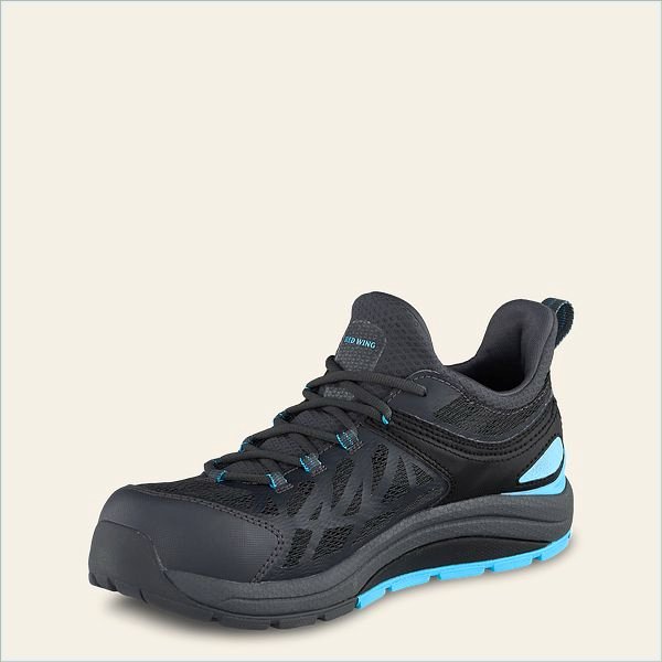  CoolTech Athletics Women's Safety Toe Athletic Work Shoe 2