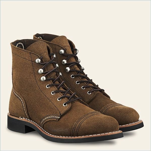  IRON RANGER Women's Short Boot in Clove Acampo Leather 1