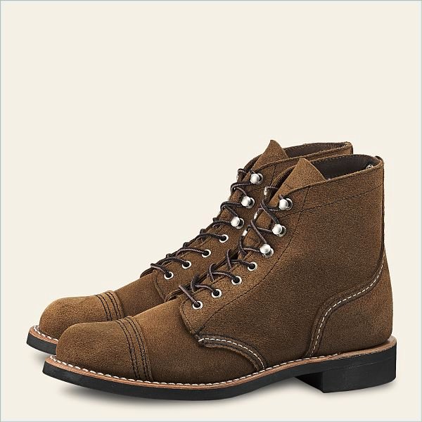  IRON RANGER Women's Short Boot in Clove Acampo Leather 4
