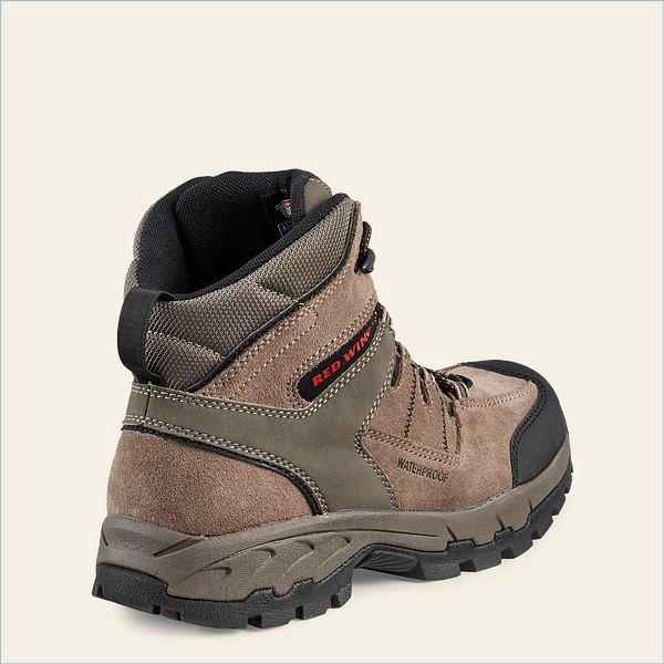  TruHiker Men's 6-inch Waterproof Soft Toe Hiker Boot 1
