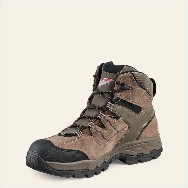  TruHiker Men's 6-inch Waterproof Soft Toe Hiker Boot 2
