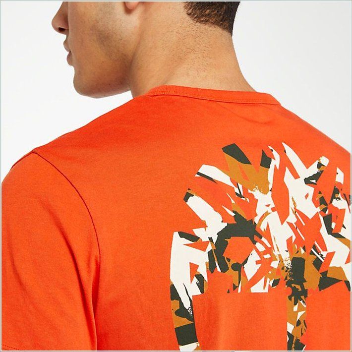  TIMBER Mens Camo Back Logo T-Shirt 3