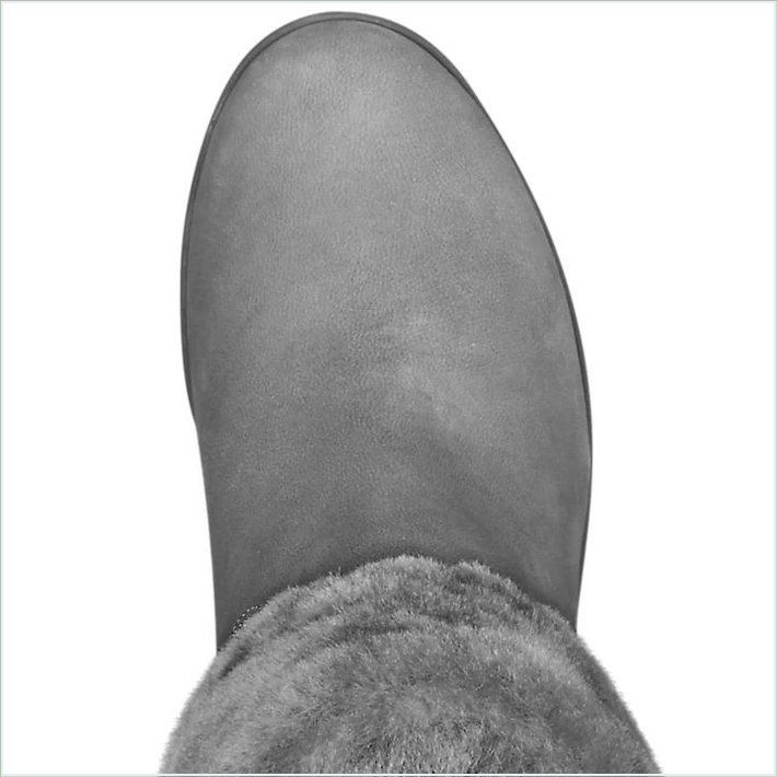  TIMBER Womens Paris Height Shearling Wedge Boots 3