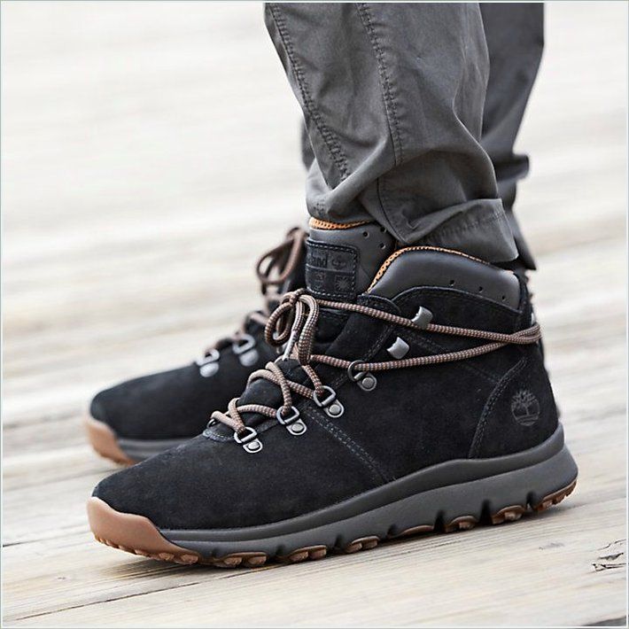  TIMBER Mens World Hiker Mid Boots