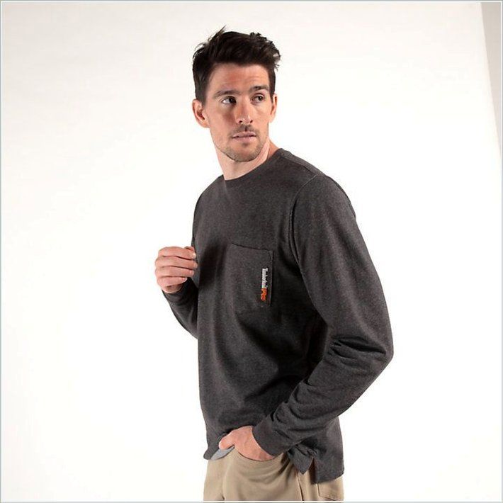  TIMBER PRO Mens Long Sleeve Base Plate Wicking T-Shirt 3