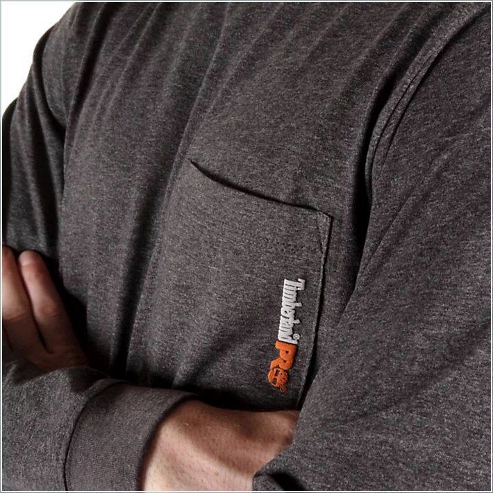 TIMBER PRO Mens Long Sleeve Base Plate Wicking T-Shirt 4