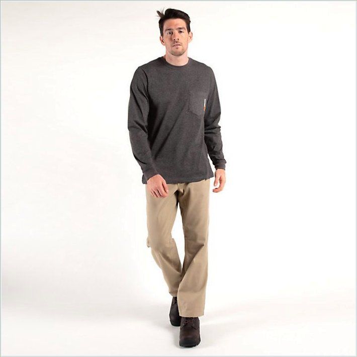  TIMBER PRO Mens Long Sleeve Base Plate Wicking T-Shirt 5
