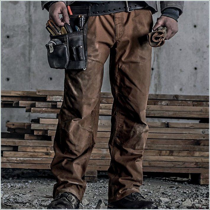  TIMBER PRO Mens Gridflex Canvas Work Pant 3