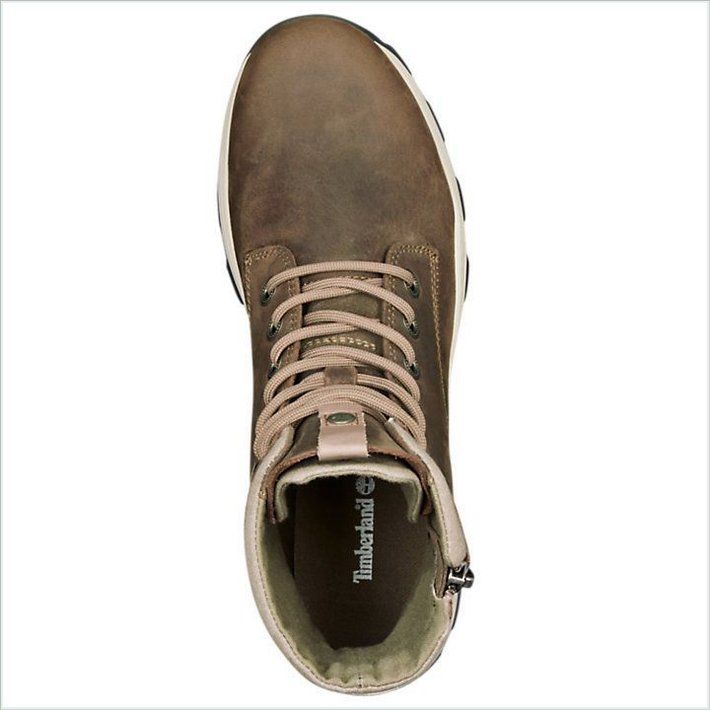  TIMBER Mens Brooklyn Side-Zip Sneaker Boots 2