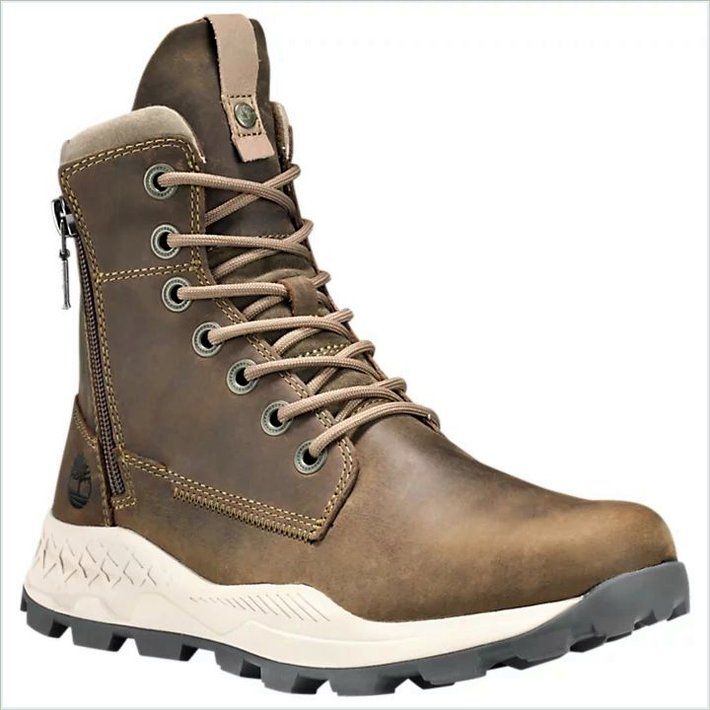  TIMBER Mens Brooklyn Side-Zip Sneaker Boots 5