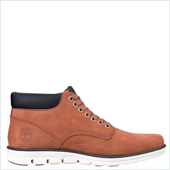  TIMBER Mens Bradstreet Leather Chukka Sneaker Boots 1