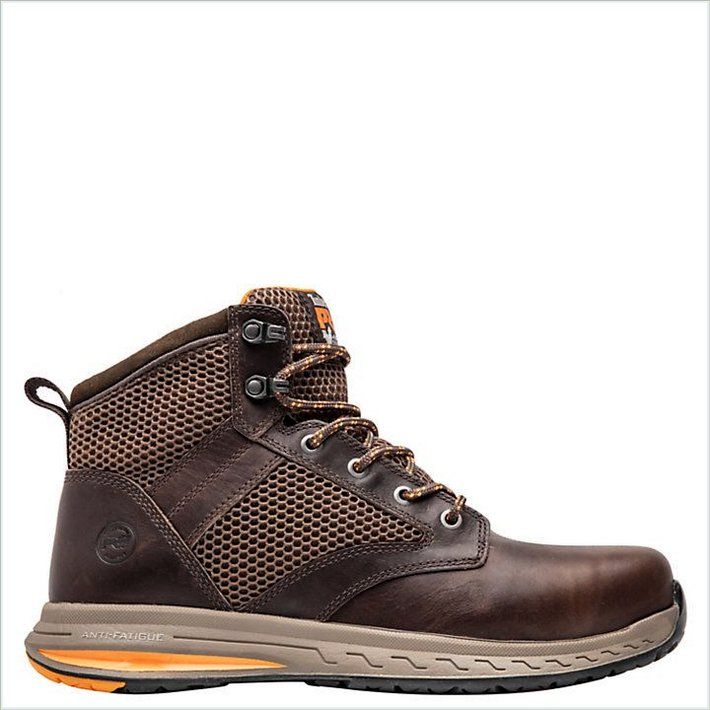  TIMBER PRO Mens Drivetrain Comp Toe Mid Boots 1