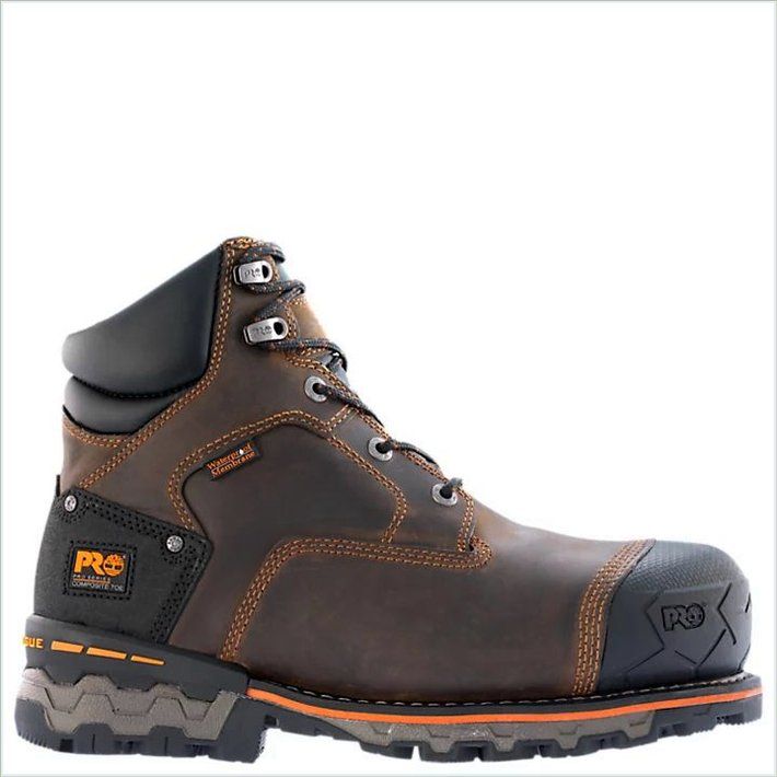  TIMBER PRO Mens Boondock 6" Comp Toe Work Boots 1