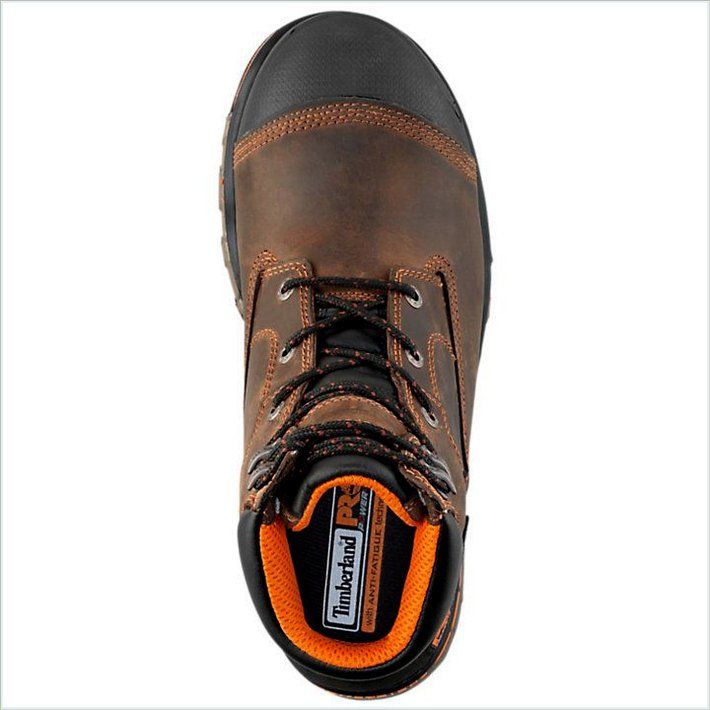  TIMBER PRO Mens Boondock 6" Comp Toe Work Boots 3
