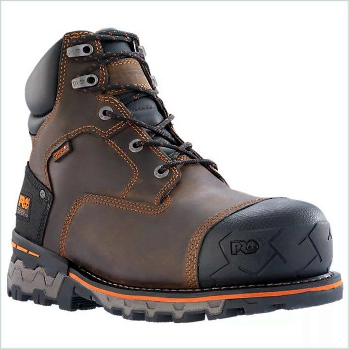 TIMBER PRO Mens Boondock 6" Comp Toe Work Boots 6