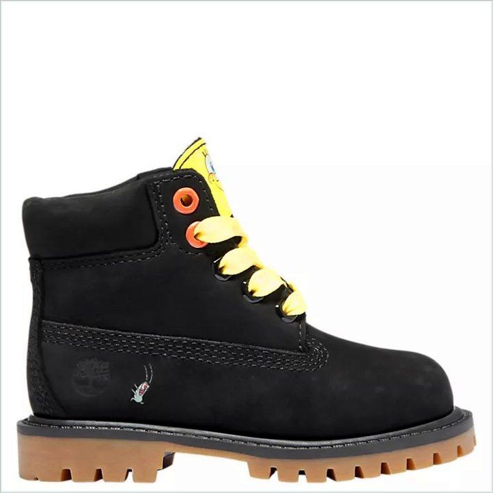 TIMBER Toddler SpongeBob SquarePants X TIMBER 6-Inch Waterproof Boots 1