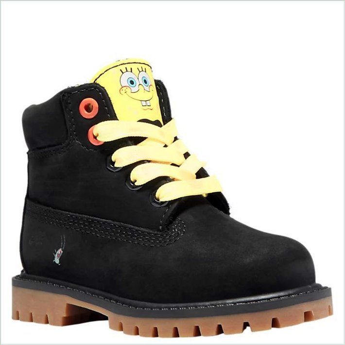  TIMBER Toddler SpongeBob SquarePants X TIMBER 6-Inch Waterproof Boots 2