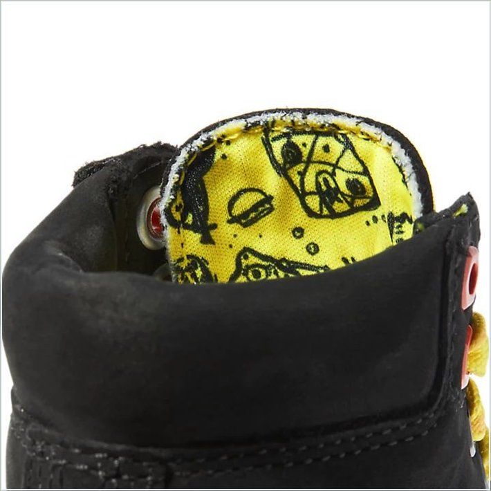  TIMBER Toddler SpongeBob SquarePants X TIMBER 6-Inch Waterproof Boots 9
