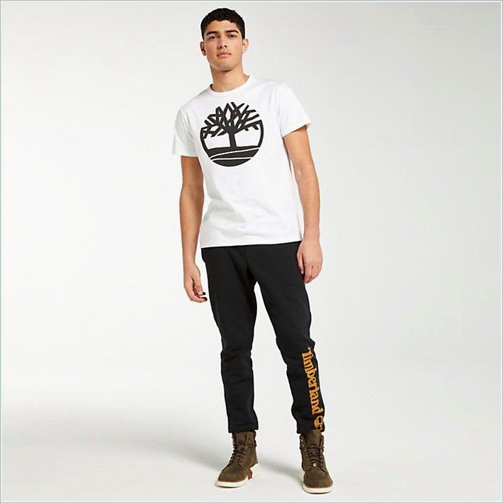  TIMBER Mens Textured Tree Logo T-Shirt 4